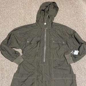 NWT FP Movement by Free People Military Green jumpsuit in Small